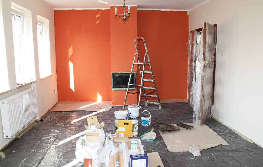 trabajos de pintura de interiores en malaga
